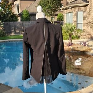 Trouve Nordstrom blazer smoking black S